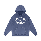 Plutos World Logo 1999 Snow Washed Hoodie