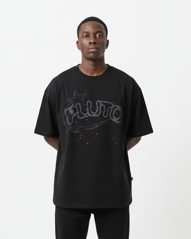 Pluto Shooting Star Cotton Tee-Shirt