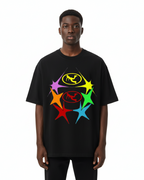 Pluto Rainbow Star Cotton Tee-Shirt