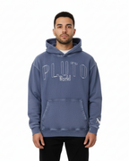 Pluto World Snow Washed Cotton Hoodie