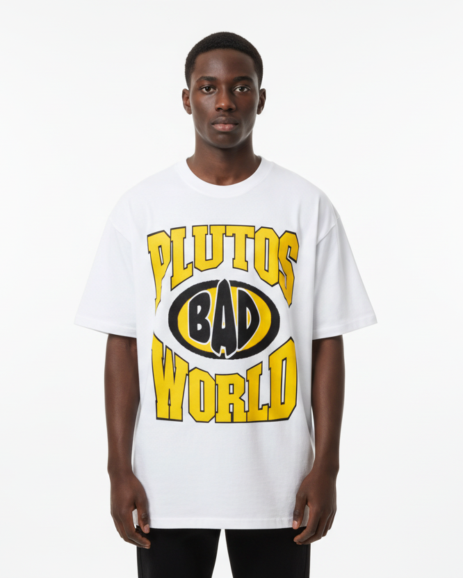Plutos BAD World Cotton Tee-Shirt