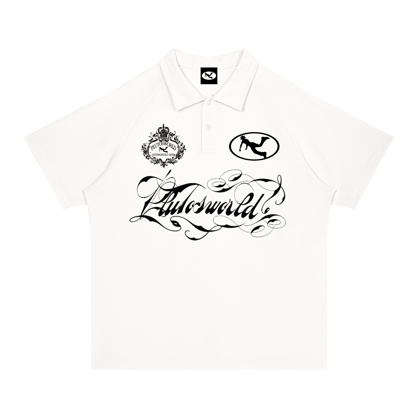 Plutosworld Ornate Polo Shirt