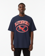 Red Pluto Cotton Tee-Shirt