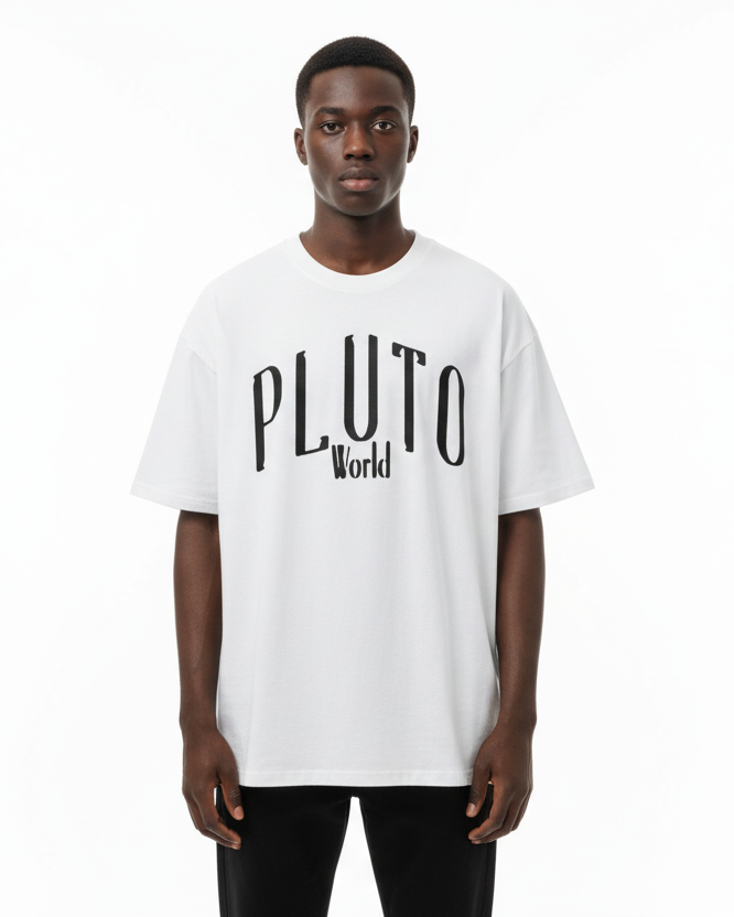 Pluto World Angel Music Loose Cotton Tee-Shirt