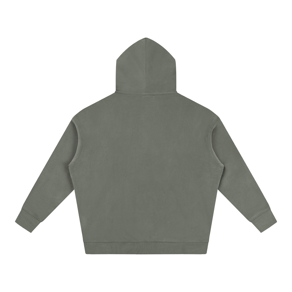Pluto Leopard Print Fleeced Hoodie